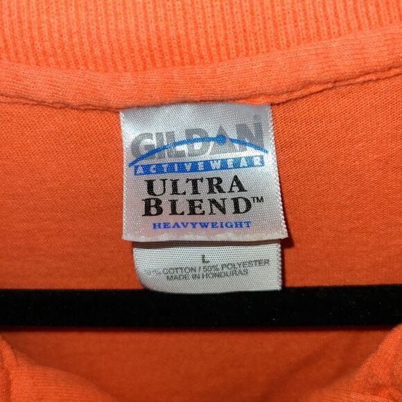 UF Gators Polo style Golf Shirt, Orange, men's Large - Picture 4 of 6